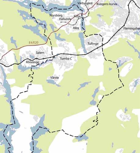 STADSBYGGNADSIDÉ Förena kontinuitet med föränderlighet I vårt arbete har vi respekterat miljön i Alby och de många tusen Albybor som bor och trivs här.