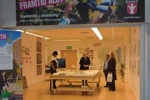 Modellfoto - stadsbyggnadsidé