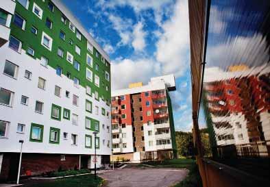 Förskolor i ett till två plan uppförs antingen som fristående byggnader eller i bottenvåningar i nya flerbostadshus, beroende på vad som är mest lämpligt.