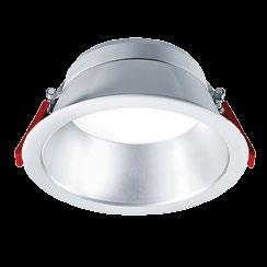 Uppgradering Cetus LED Chalice HiPak Thorns mångsidiga LED-downlight är nu effektivare än någonsin. Cetus LED-downlight använder mindre energi än någonsin och effektiviteten överstiger nu 100 Llm/W.