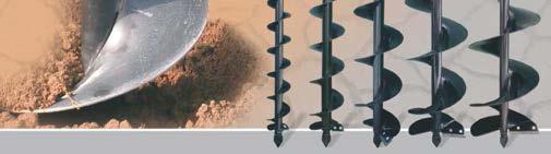 BORR BORR Borr Snabbkoppling Borr Ø 100 mm (4 ) 20690 Borr Ø 150 mm (6 ) 20691 Borr Ø 200 mm (8 )
