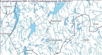 Fiske: Vid elfisket fångades 28 öringar, vilket utgör en besättningstäthet av 12 öringar per 1 m 2. Vid fisket fångades även 19 stensimpor och 1 lake.