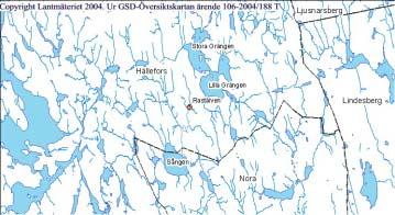 Elfiske- och bottenfaunalokalen i Rastälven. Rönnhöjdsbäcken, 122-(789) Vid elfisket fångades 12 öringar, vilket utgör en besättningstäthet av 12 öringar per 1 m 2.