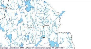 Åns vatten kommer från flera sjöar, som ingår i länets kalkningsprogram sedan 1979, och har sitt utflöde i Glien. När elfisket utfördes var ph-värdet 6,5 och alkaliniteten,11 mekv/l.