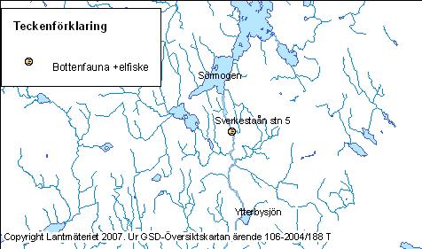 fattande indexet tyder på. Dock fanns det 1 st föroreningskänsliga arter, som dessutom förekom i stort antal, varför påverkan bör vara måttlig. Lokalen påverkad av sjöutlopp?
