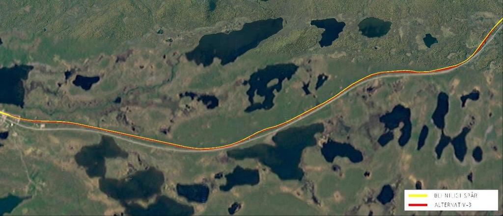 Järnvägsplan 4: Rensjön-Bergfors Planförslaget börjar vid utfart från Rensjöns driftplats och sträcker sig fram till och med Bergfors driftplats.
