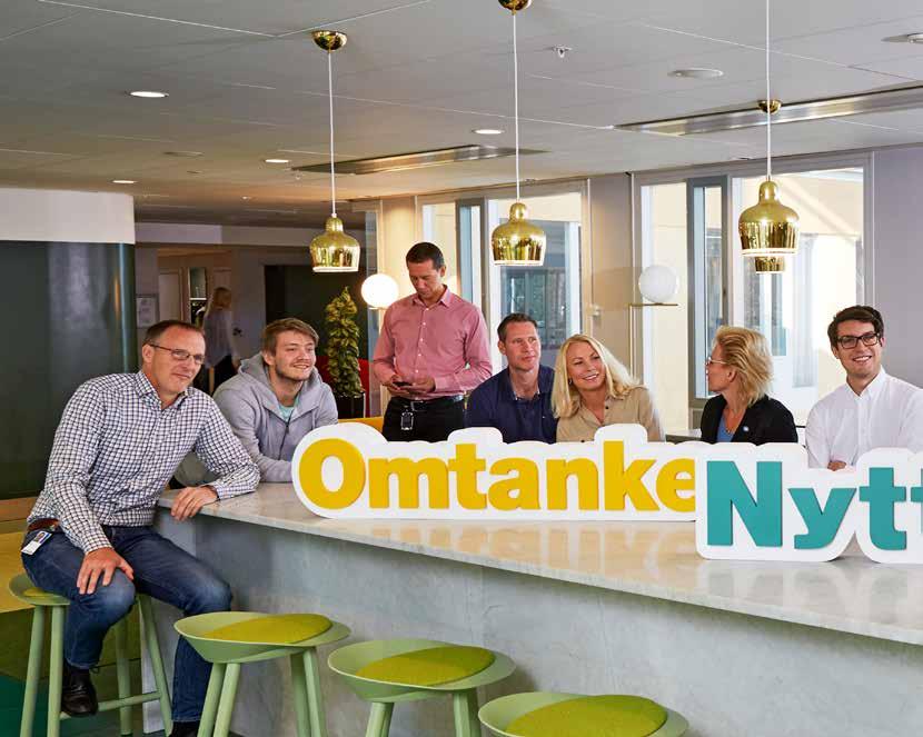 TILLSAMMANS GÖR VI SKILLNAD Tillsammans gör vi skillnad Precis som vi bidrar till ett hållbart arbetsliv, vill vi i vår egen verksamhet