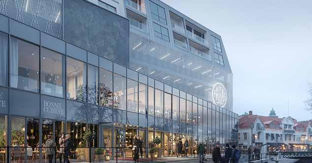 Pallas KVARTERET PALLAS ÄR BELÄGET utmed Viskan mittemot Stadsparken i hjärtat av Borås.
