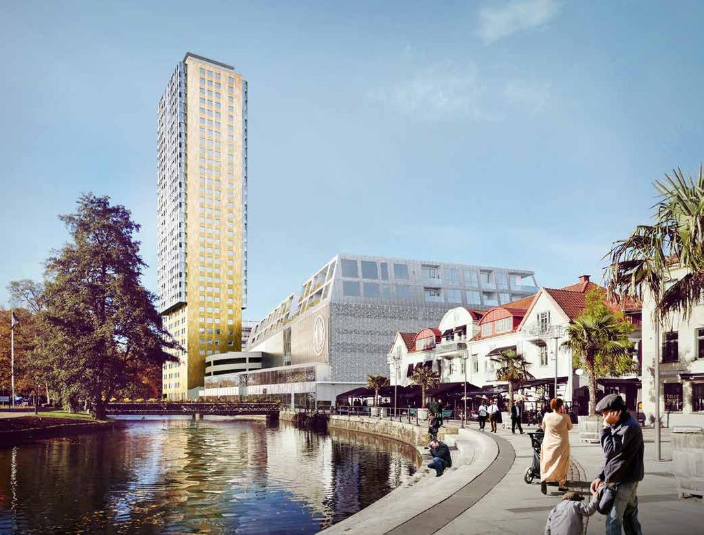 Pallas Tower ÄNTLIGEN ÄR PLANERNA antagna för Pallas höga tornbyggnad Borås nya landmärke och stadssymbol! Med sina 34 våningar blir Pallas Tower en imponerande profilbyggnad för hela Borås.