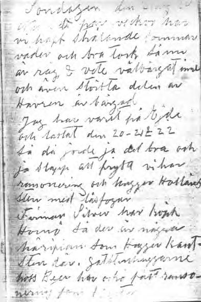 14.6 Ur min morfar Alfred Anderssons dagbok År 1930-31. Barnbarnet Gudrun Kihlstrand har förvaltat sin morfars dagbok, som här återges i original.