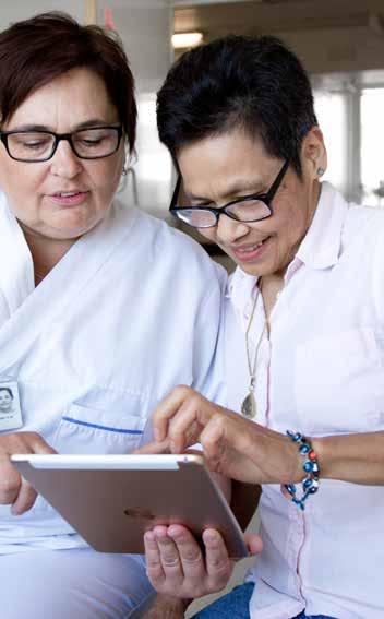 Strukturerade journaldata Patientrapporterade utfallsmått Standardiserade utfallsmått har varit en viktig del av arbetet inom Program 4D, då generaliserbara lösningar i vården även kräver gemensamma