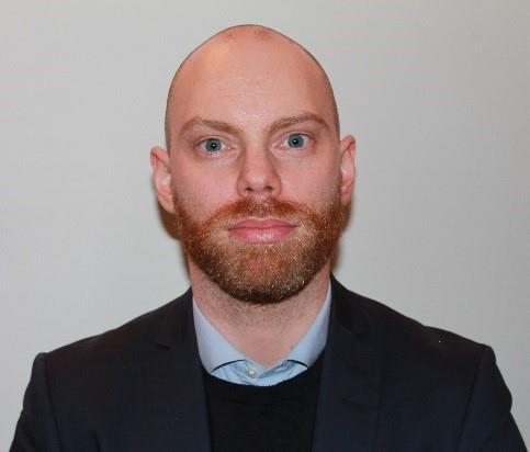 Talarna under konferensen Samverkan Skola - Arbetsliv, 6 oktober 2017. Daniel Larsson, arbetar som Integrationsutvecklare på Länsstyrelsen Östergötland.