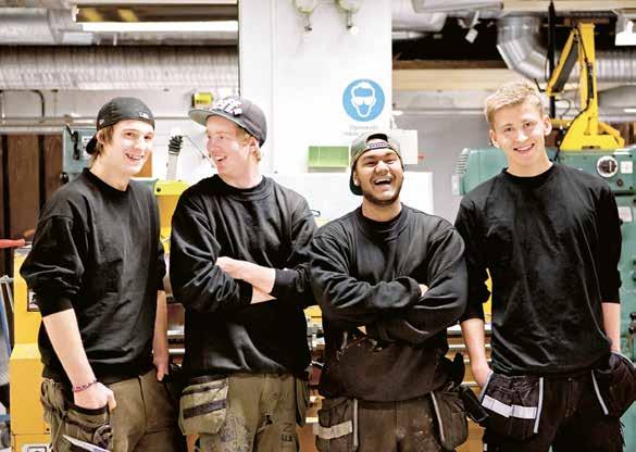 12 ETT STARKARE MARK MED MARKBORNA I FOKUS I Marks kommun ska alla ha ett jobb att gå till. Där unga som idag saknar arbete får en jobbigare morgon, men ett rikare liv. Då måste fler jobb skapas.