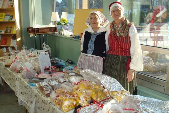 Sid 12 Utsikt från en kaffeservering! Skulle vi få några besökare till Gillets nya julmarknadskoncept?