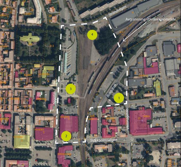5 (18) Uppdrag För framtagande av detaljplaner för området runt Mariestads station med omnejd, mäta vibrationsnivåer och utreda risk för störningar av komfortvibrationer för angränsande bebyggelse.