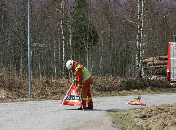 Avspärrare/sjukvårdare/losstagare Höger