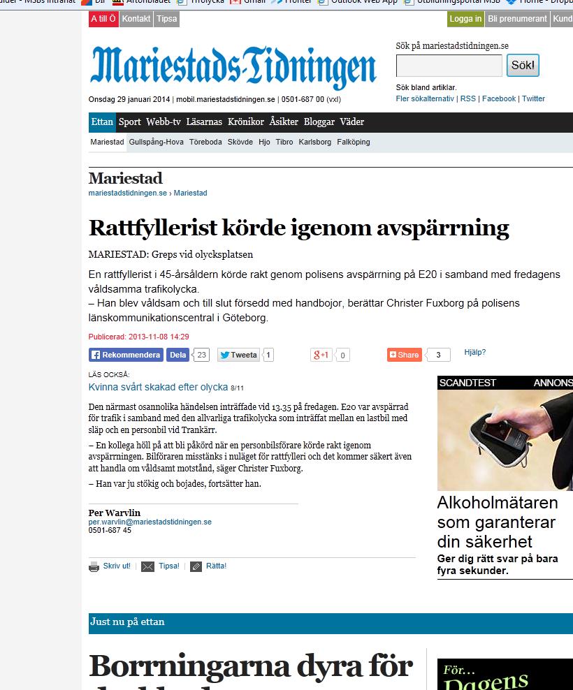 Det händer då och då att