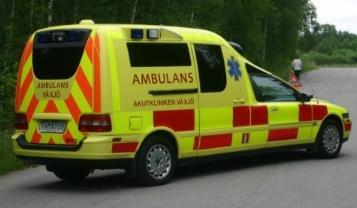 Till sjukhus 15-20 min