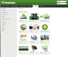 Då ska du besöka Krones shop på krone.de. Kroneprogram 2015.