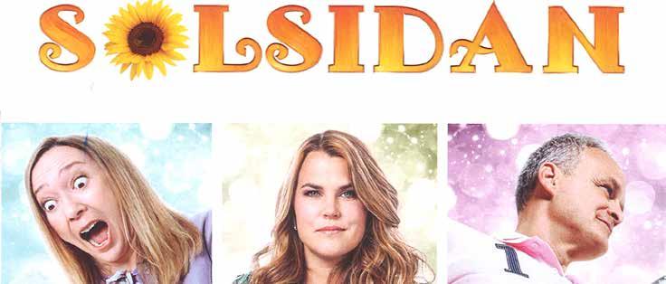 Tid: 17:00 18:00 är det mingel, musik och servering i kafeterian Film: SOLSIDAN - En av Sveriges populäraste komediserier tar steget till vita duken.