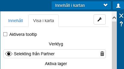 Matcha vilka fält i partnerselekteringen som innehåller Fastighetsnyckel samt