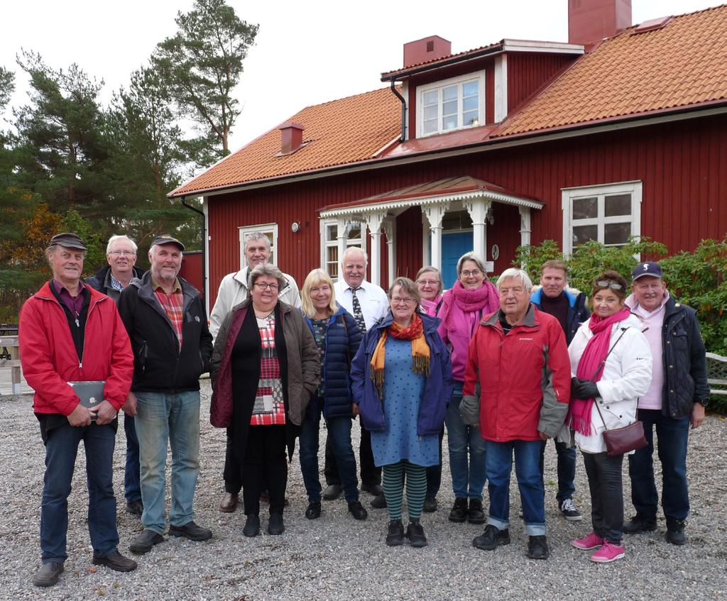 SIKO:s höstresa oktober 2016 till Hjälmaren, Vänern