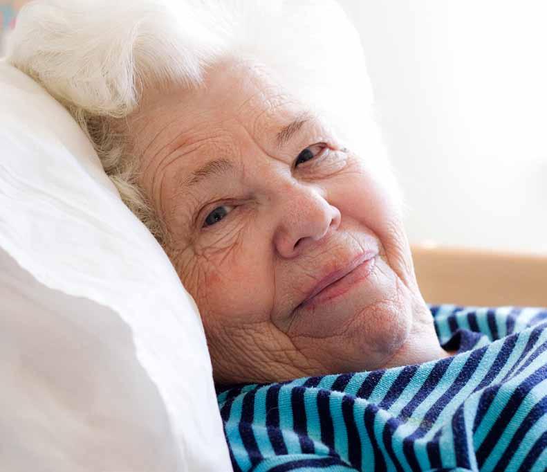 14 Äldreomsorg & Hospice 15 Att skapa värde för dem vi är till för Området Äldreomsorg & Hospice driver äldreboenden, korttidsboenden, gruppboenden och boenden för personer med demenssjukdom samt