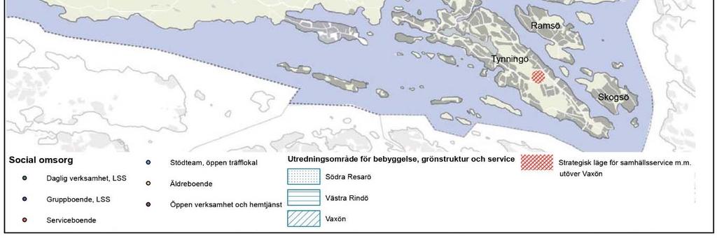 Naturmarken i bergssluttningen ned mot Norra Vaxholmsfjärden ingår ej i planområdet och kommer kvarstå som naturmark. Växt och djurlivet bedöms påverkas mycket lite.