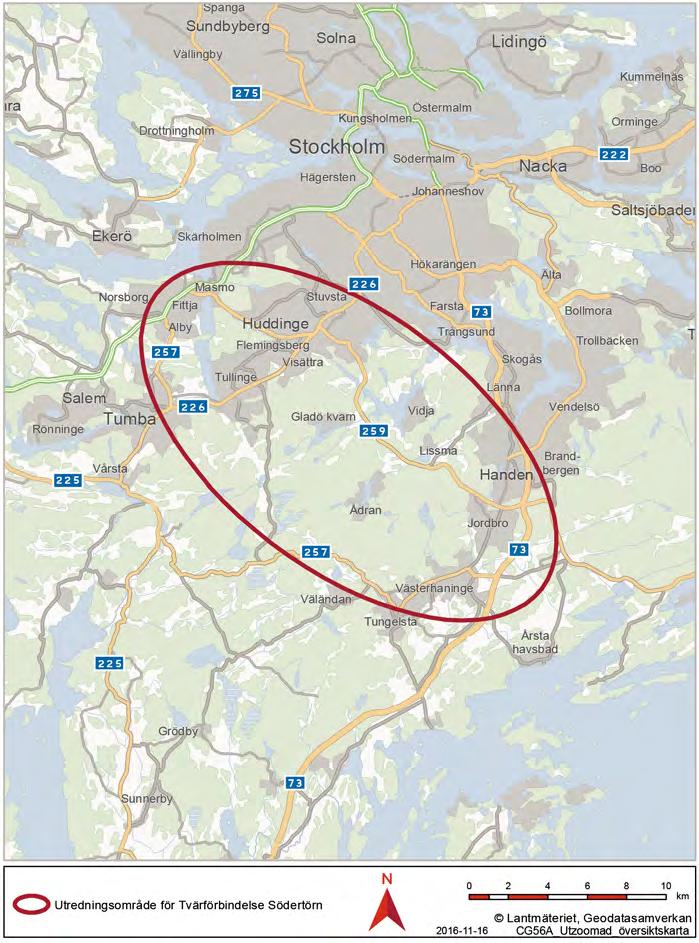 En ny tvärled över Södertörn skapar förutsättningar för effektivare arbetspendling, regional utveckling och säkrare transporter för människor och gods i södra Stockholmsregionen.