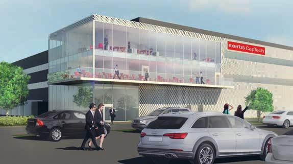 Större pågående projekt Olaus Petri 3:244 i Örebro LÄGE: Vid Resecentrum i Örebro YTA: 14 526 kvm TIDPLAN: Färdigställt kvartal 2, 2019 INVESTERING: 420 Mkr CERTIFIERING: Miljöbyggnad nivå Silver I