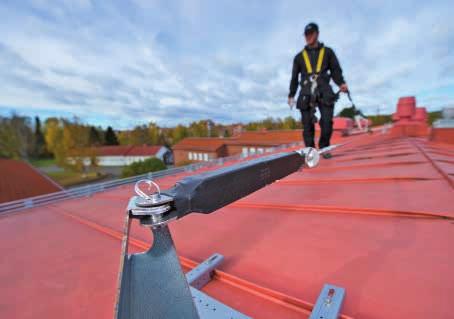 <_6 GRADER För tak med taklutning <_ 6 grader och fallhöjd