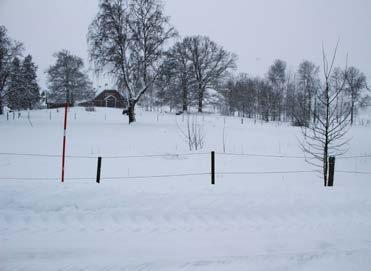 ETT STOLPHÅL OCH EN HÄRD INVID GRAVFÄLT RAÄ 16:1 Erikslund Fastighet Haddorp 3:1, Skeda socken, Linköpings