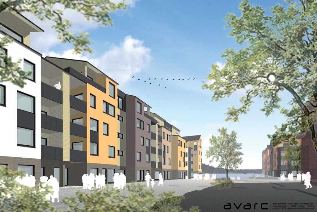 För den privata servicens del stöder sig planområdet huvudsakligen på Helsingfors.