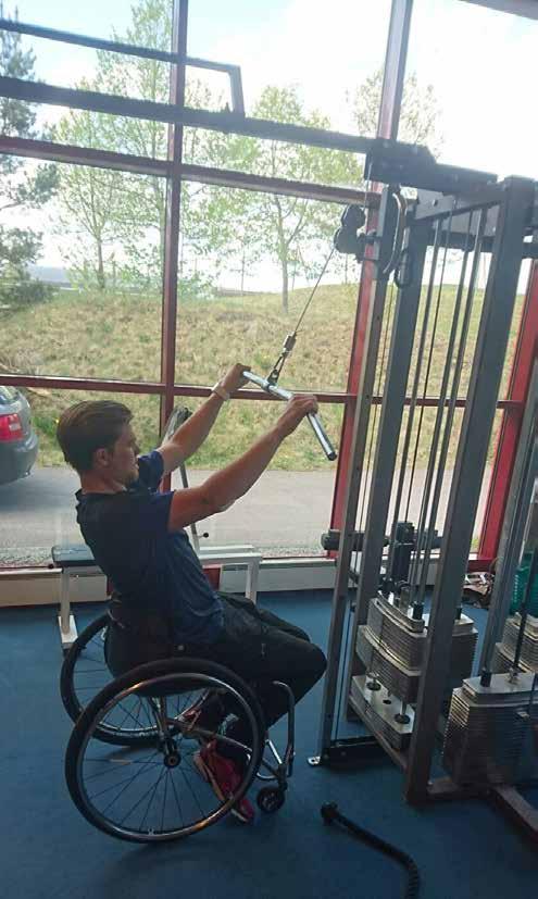 Team Parasport Dalarna Teamet som skapades i våras och består av Ante, Stefan, Louise, Simon, Christian och tränare Gil, har nu varit igång under hela sommaren och tränar för fullt.
