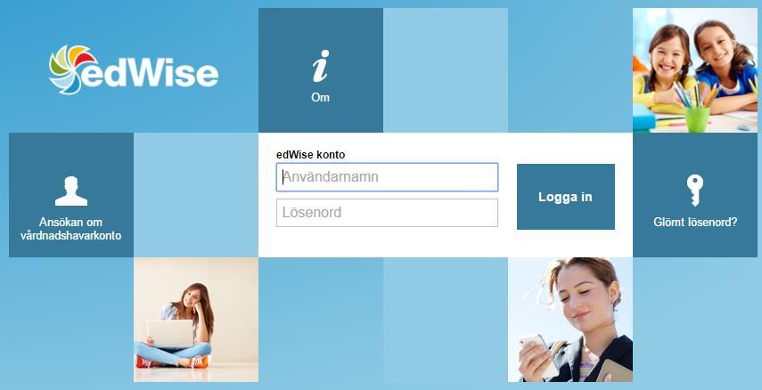 Hur ansöker jag om edwise-konto? 2 1. Skriv in adressen www.edwise.se för att komma till edwise inloggningssida 2. Klicka på Ansökan om vårdnadshavarkonto Följande formulär visas: 3. 5. 6. 3. Ange Åstorp 4.