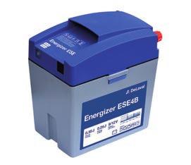 DeLaval aggregat E8BM * Aggregat i litet utförande. Kan drivas med nätspänning eller 12V batteri. Perfekt för mindre betesmarker, paddock, hobbystängsel och för känsliga djur.