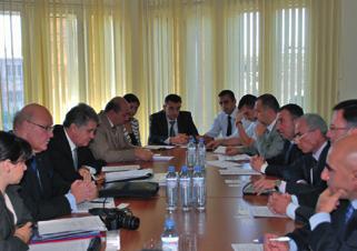 Diskussioner med företrädare för Armeniens utrikes-, försvars-