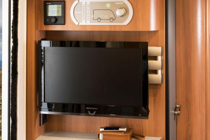 Radio/TV allt förberett Soffa Till vänster om ingången (allt efter planlösning antingen vid