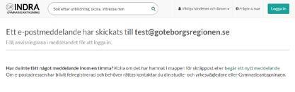 1 Fyll i ditt personnummer och lösenord. Klicka på Logga in.