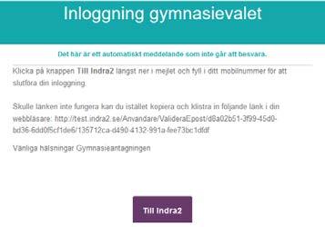 Lösenordet måste vara minst 6 tecken långt och innehålla minst en siffra eller en stor bokstav.