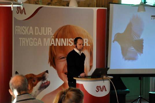 Svenska Jägareförbundets Kustråd, årsmöte, maj 2011, Hudiksvall. Erik Ågren, Aktuella viltsjukdomar. International workshop on Echinococcus multilocularis, SVA April 1, 2011.
