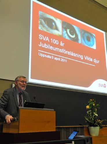 Föreläsning om kaninsjukdomar, Erik Ågren, 22 mars 2012, Stockholm SVA 100-år Jubileumsföreläsningar. Tema vilda djur från rävens dvärgbandmask till våra stora rovdjur.