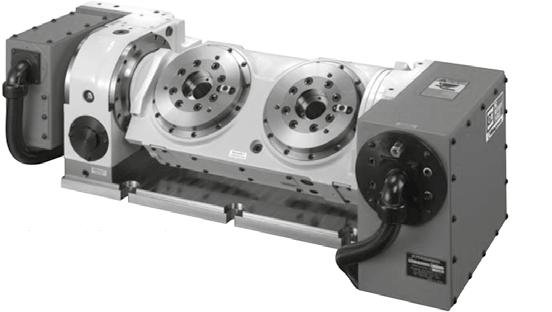 TW2180 Tiltbar modell med dubbla spindlar Minsta bredd i sin klass ( 999 mm ) Inbyggd svivel som tillbehör Hög spännkraft Specifikation Modell TT200 Tiltningsvinkel -110 + 110 Diameter bord mm Ø 180