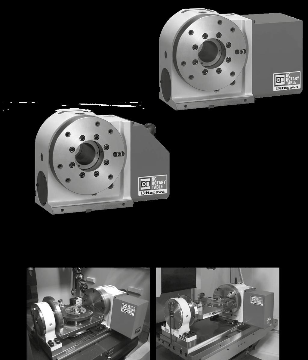 MR Serien MR250 - MR320 Kitagawa rundmatningsbord - Kompakt design Kompakt design