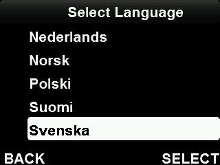 5 FÖRSTA START 5.1 STÄLLA IN SYSTEMET 1. Håll PÅ/AV-knappen intryckt tills Zipwake-logotypen visas på skärmen. 2.