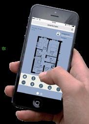 Bostäderna är utrustade med OBOS och Myresjöhus system "Ett smart hem".