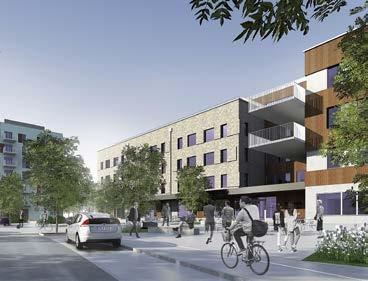 Några av Hemsös planerade projekt Södra Källtorp, Västerås Fastighetskategori: Äldreboende och utbildning. Projekttyp: Nybyggt äldreboende, trygghetsbostäder samt förskola.