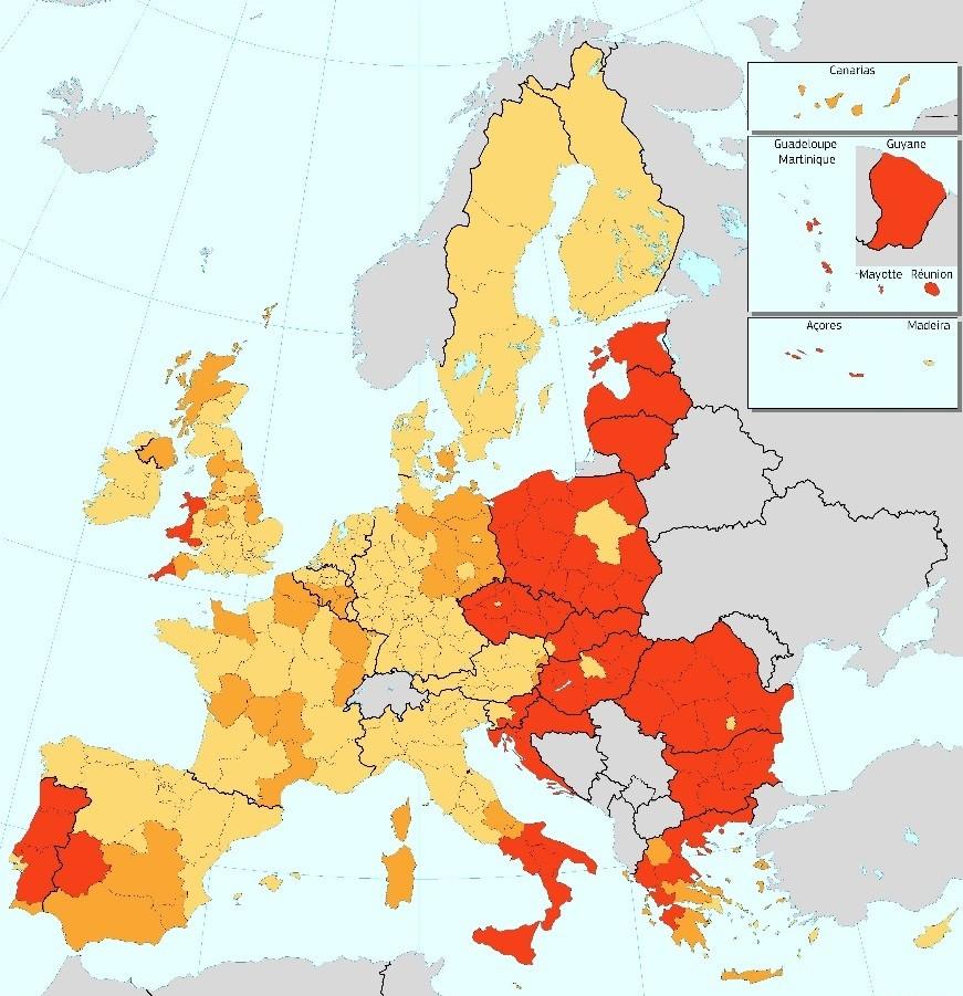 Solidaritet i praktiken EU:s sammanhållningspolitik 2014-2020: 352 miljarder euro investerades i infrastruktur, företag, miljö och utbildning av arbetare till förmån för fattigare regioner och