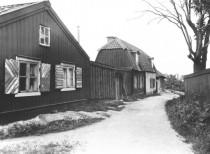 Stadsvandring med ciceron Ulf Bagge Söndag 21 oktober 2018 Kl:13.00 Nytorget 1 Bergsprängargränd med låg träbebyggelse, 1926.