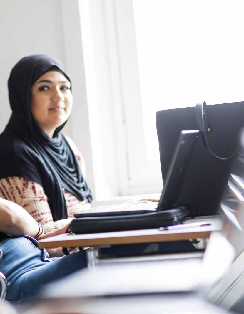 Det är viktigt att förstå sina styrkor och behov I början av terminen besöker kurator Rakel Kvassman alla klasser på skolan.